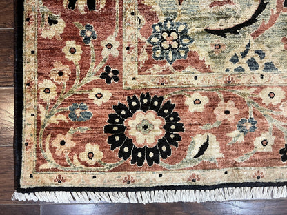 Pak Persian Rug 8x10 Mahal Sultanabad Vintage Medallion Wool Carpet