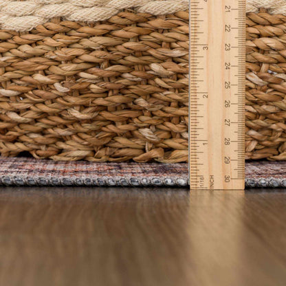 Red Washable Area Rug - Stylish Home Decor Rug