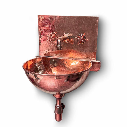 Copper Wall Mount Sink