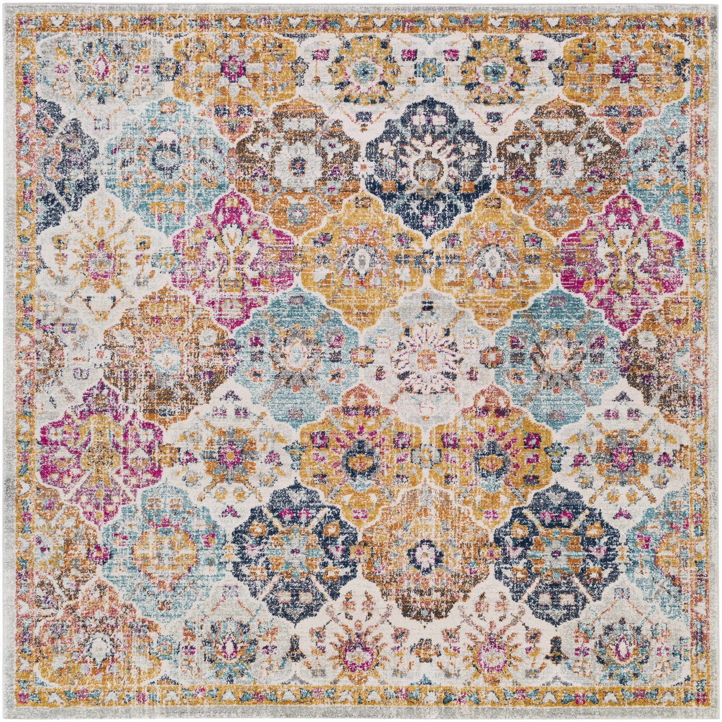 Colorful Area Rug - Living Room Bedroom  Playroom Décor