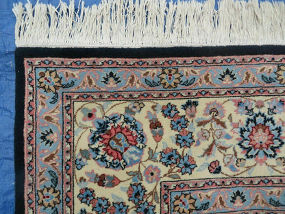 10' X 14' Vintage Handmade India Wool Hand Knotted Carpet Rug Organic Dyes Nice