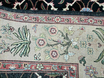 Handmade Wool Rug 6x9 Floral Oriental Hand Knotted Made In India