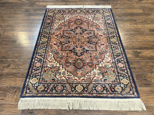 Karastan Rug Heriz Wool Rug 4x6 726 Vintage Discontinued 700 Series
