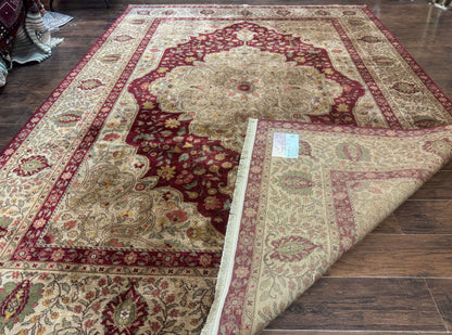 Karastan Rug 8.8 x 12, Antique Legends Royal Tabriz, Wool Pile, Vintage, Rare