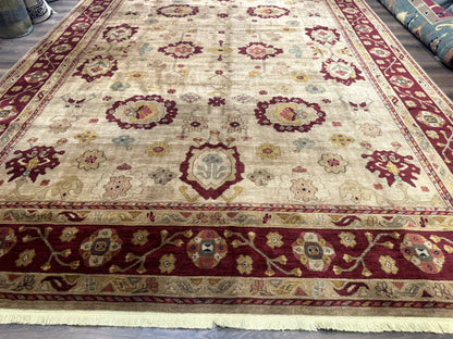 Karastan Rug 10 By 14 Antique Legends Oushak Wool Pile Vintage 2200 203 Area Rug