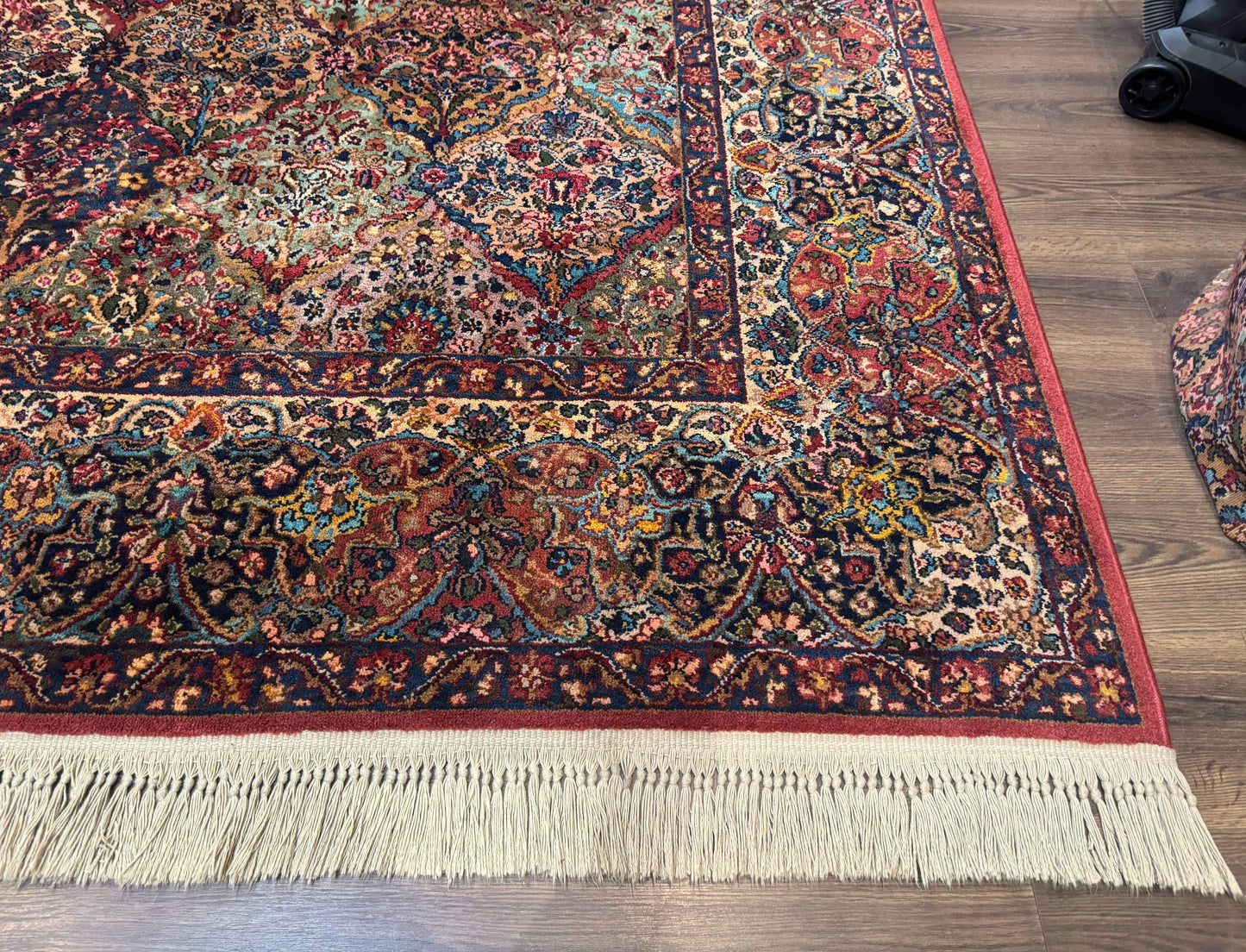 Karastan Kirman Multicolor Wool Rug 8.8 x 10.6 Ft Original 700 Series