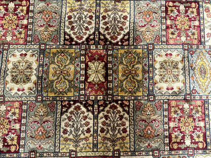 Karastan Bakhtiyari Rug Antique Legends Wool Carpet Multicolor Panel 8.8 x 10