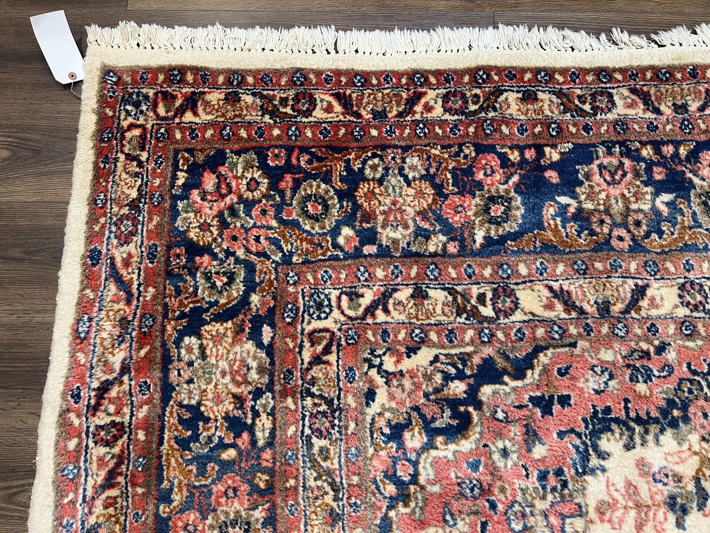 Persian Rug Hand Knotted Wool Hamadan 9x10 Antique Oriental Carpet