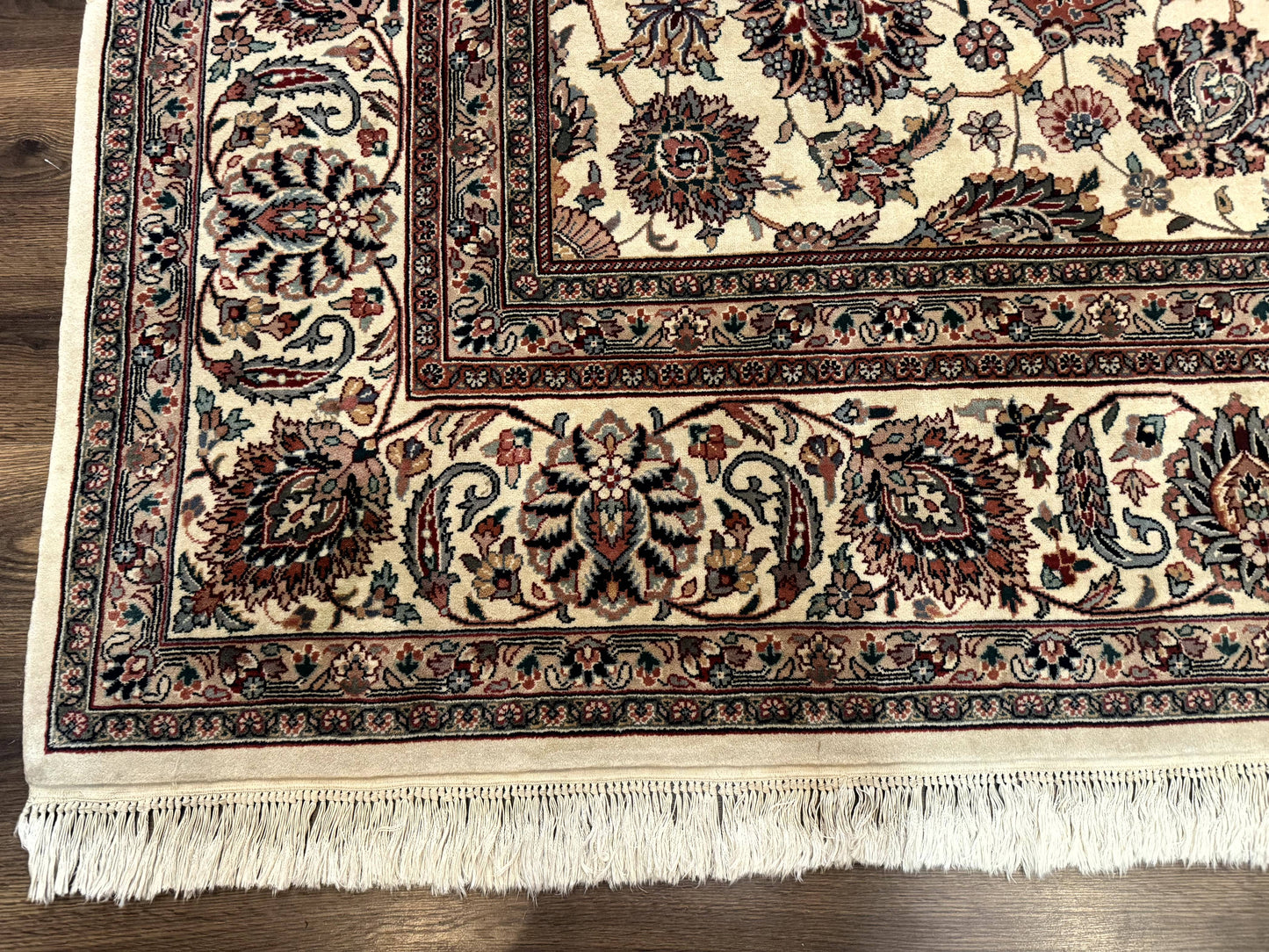 Pak Persian Rug 9x12 Hand Knotted Wool Allover Pattern Oriental Carpet