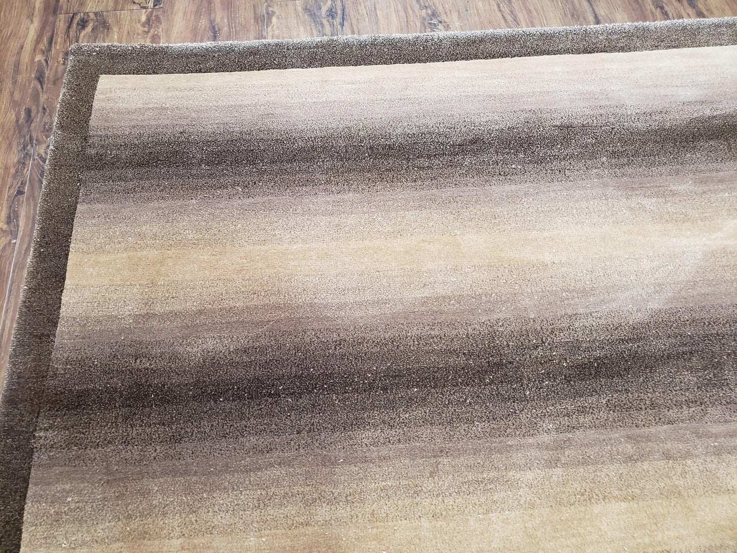 Safavieh Tibetan Handmade Wool Rug 6x9 Oriental Carpet Brown And Beige