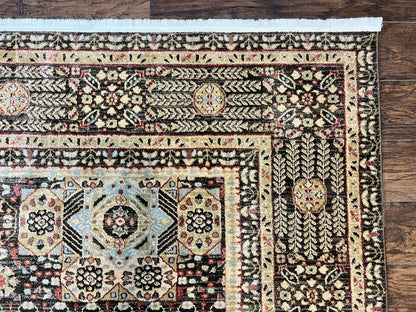 Premium Oriental Rug 10x11 Room Size Power Loomed Mamluk Vintage Carpet