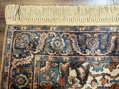 Karastan Rug 4x6 Vintage Serapi Wool Pile Antique Carpet 700 Series