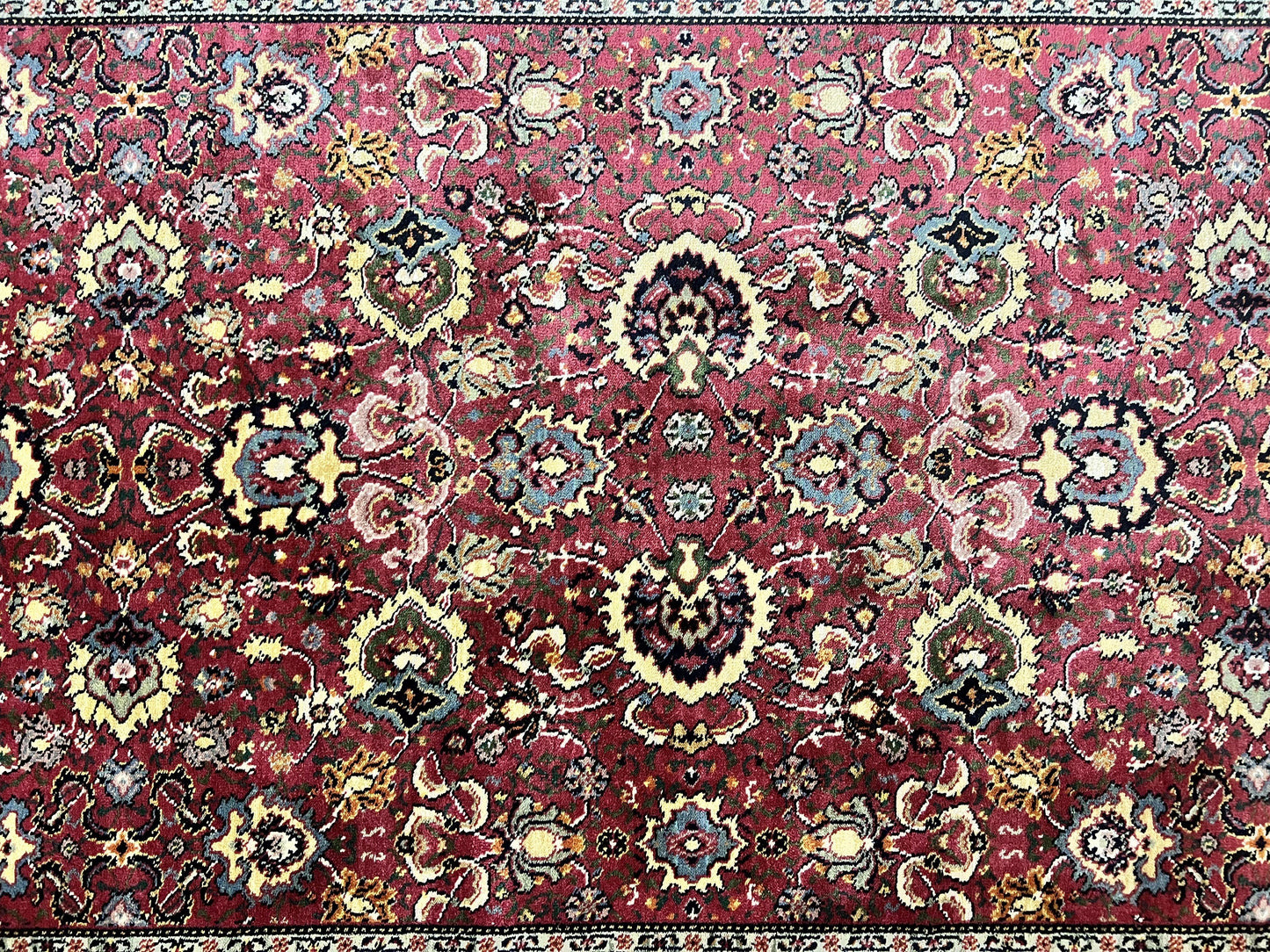 Karastan Rug 6x9, Williamsburg Herati #558, Wool Karastan Carpet, Vintage Karastan Persian Area Rug, Wool Pile
