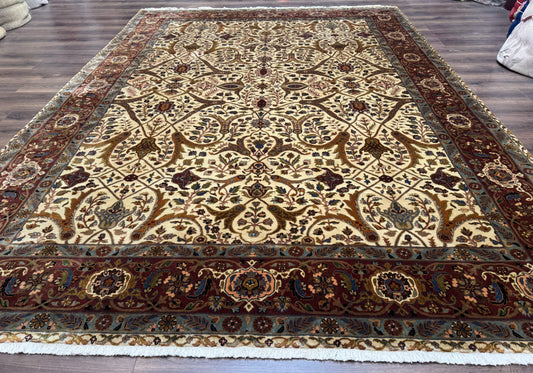 Persian Bidjar Rug 9x12 - Mustafi Allover Pattern - Traditional Carpet