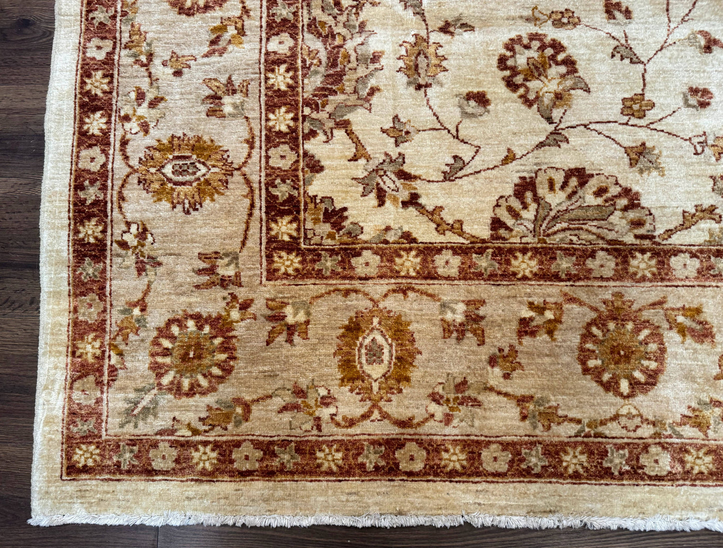 Peshawar Rug 8x10 Pakistani Wool Handmade