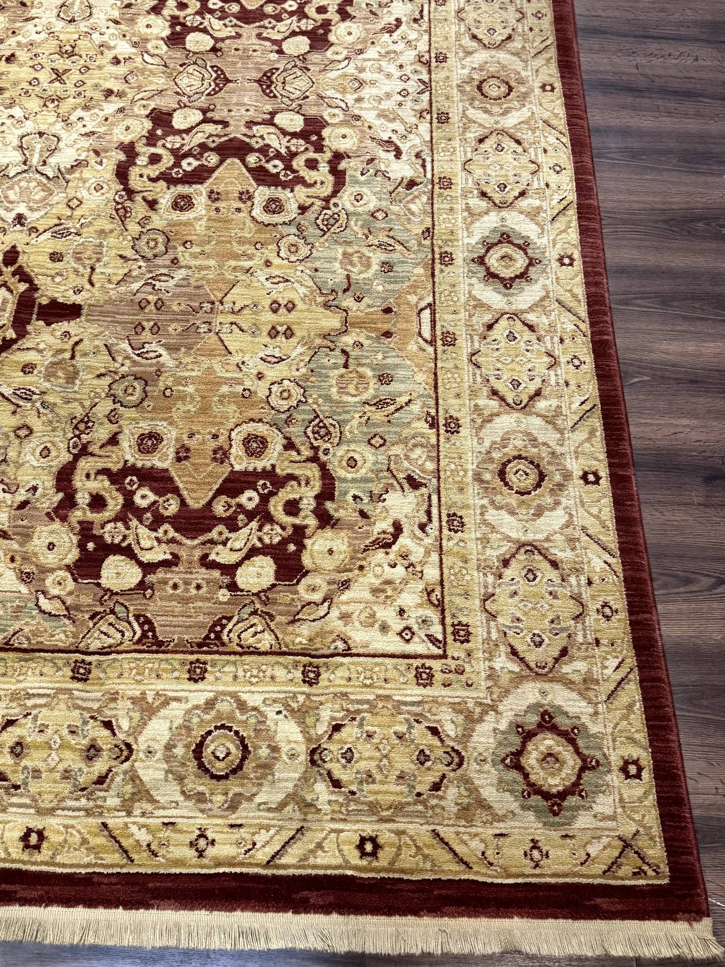 Traditional Rug 8x11 Power Loomed Nylon Area Rug Design Martha Stewart Signature Collection