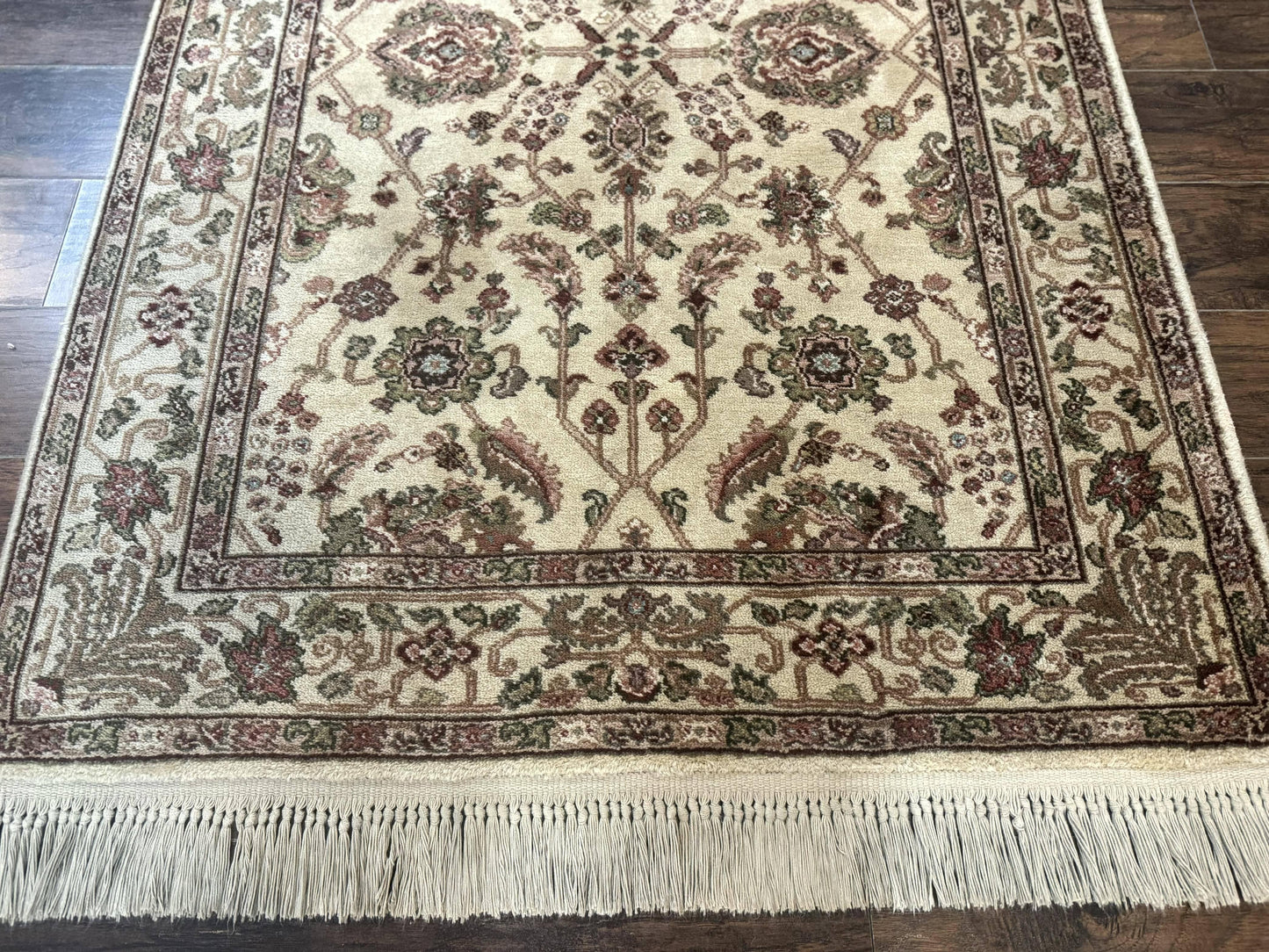 Karastan Rug Agra 704 Vintage Wool Pile Area Rug 4x6 Original 700 Series