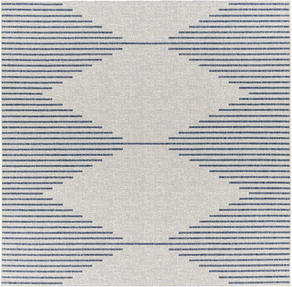 Stephan Blue Outdoor Area Rug - Stylish Durable Patio Decor