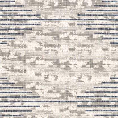 Stephan Blue Outdoor Area Rug - Stylish Durable Patio Decor
