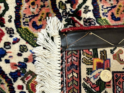 Persian Rug 8x11, Boteh Design, Repeated Paisleys, Persian Kurdish Rug, Bird Pictorials, Rare Antique Persian Kurdish Sannadaji Carpet