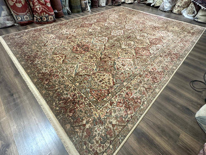 10x14 Karastan Empress Kirman Rug #700/719, Vintage Wool Discontinued Karastan