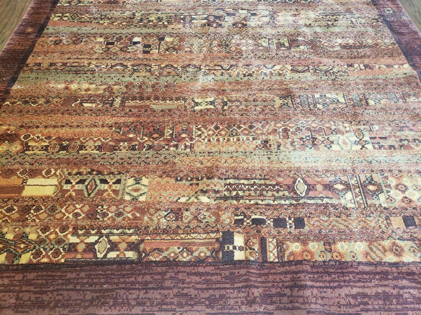 Couristan Wool Rug 8x11 Belgium Made Modern Contemporary Power Loomed