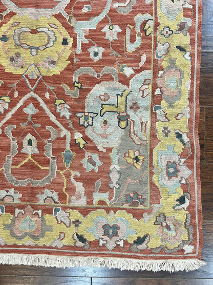 Turkish Kilim Rug 4x6 Flatweave Wool Handmade Geometric Vintage Carpet