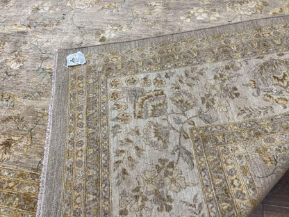 Pak Persian Rug 12x15, Wool Hand Knotted Oriental Floral Carpet, Signed by Master Weaver, 12x15 Large Palace Size Rug