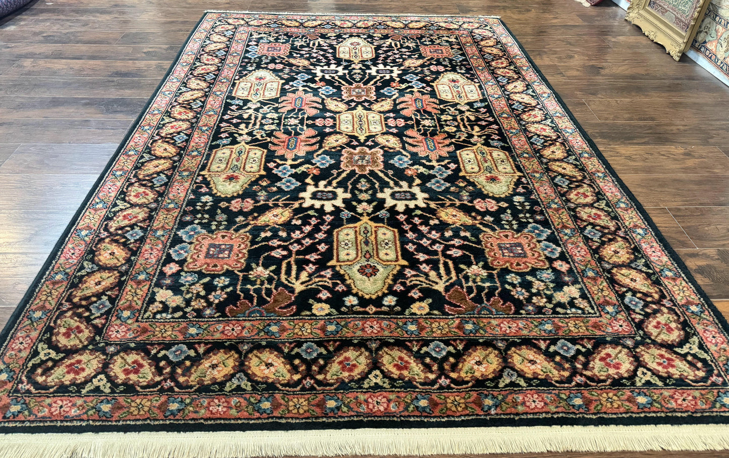 Karastan Rug Chahar Mahal 604 Wool Vintage