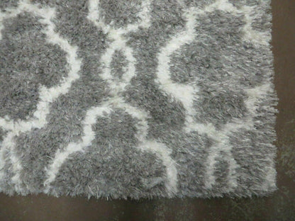 Israel Made Glimmer Shag Rug 5X7 Acrylic Boho Contemporary Home Decor