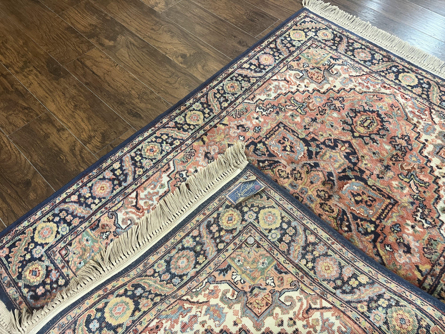 Karastan Rug Heriz Wool Rug 4x6 726 Vintage Discontinued 700 Series