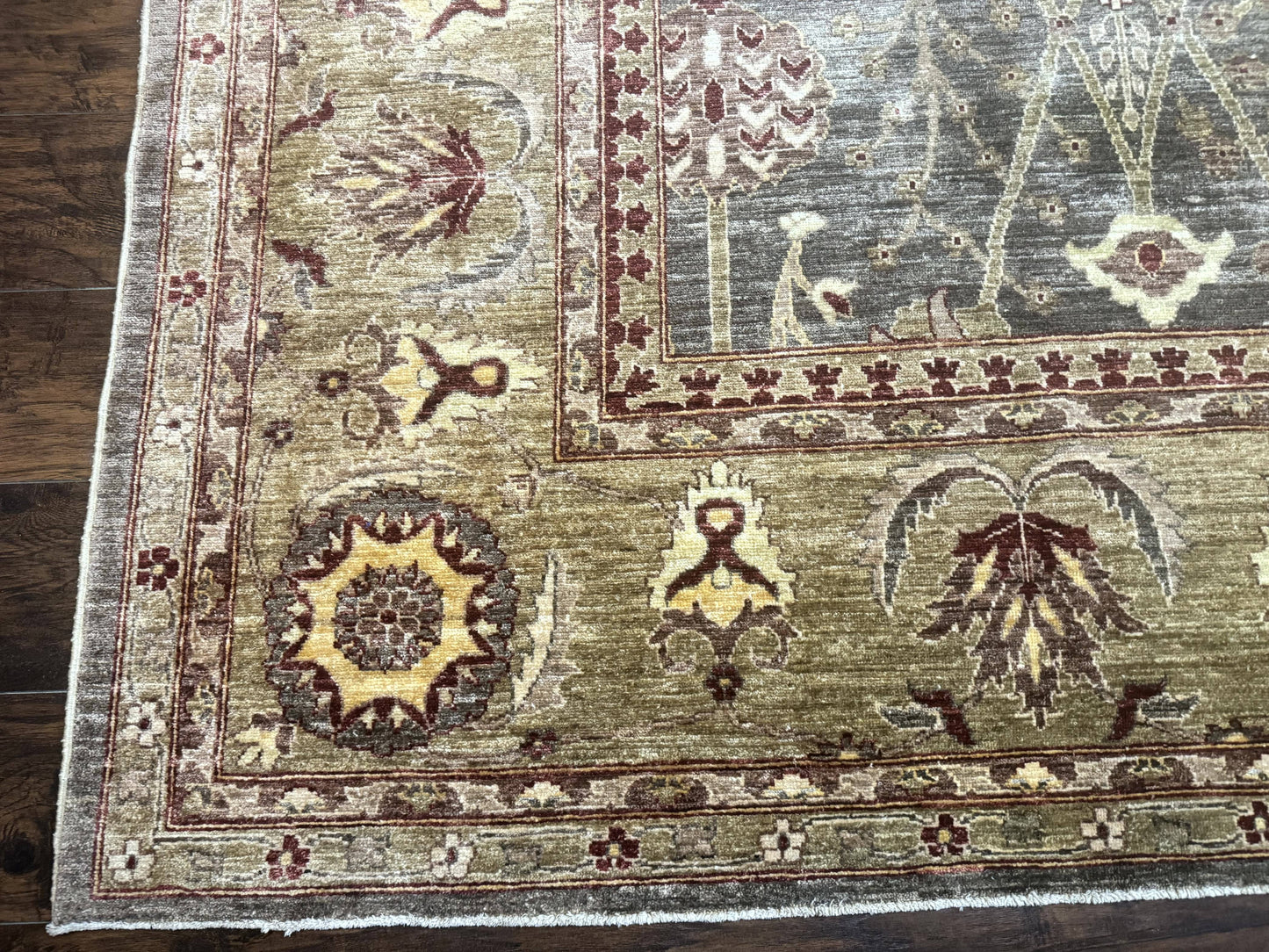 Pakistani Rug 10x14, Large Peshawar Chobi Carpet