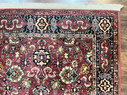 Karastan Rug 4x6, Williamsburg Herati #558, Wool Karastan Carpet, Vintage Karastan Persian Area Rug, Wool Pile