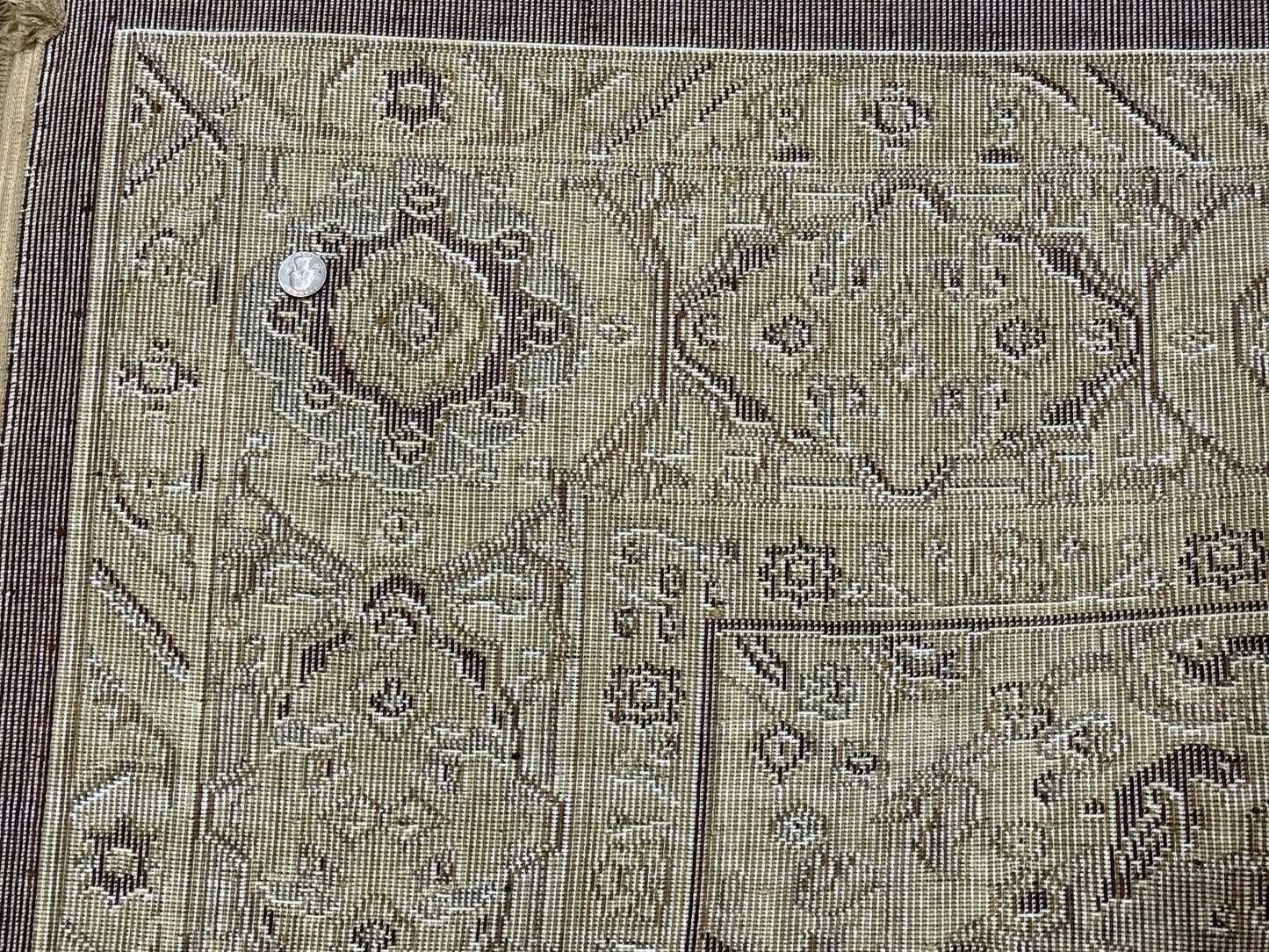 Traditional Rug 8x11 Power Loomed Nylon Area Rug Design Martha Stewart Signature Collection