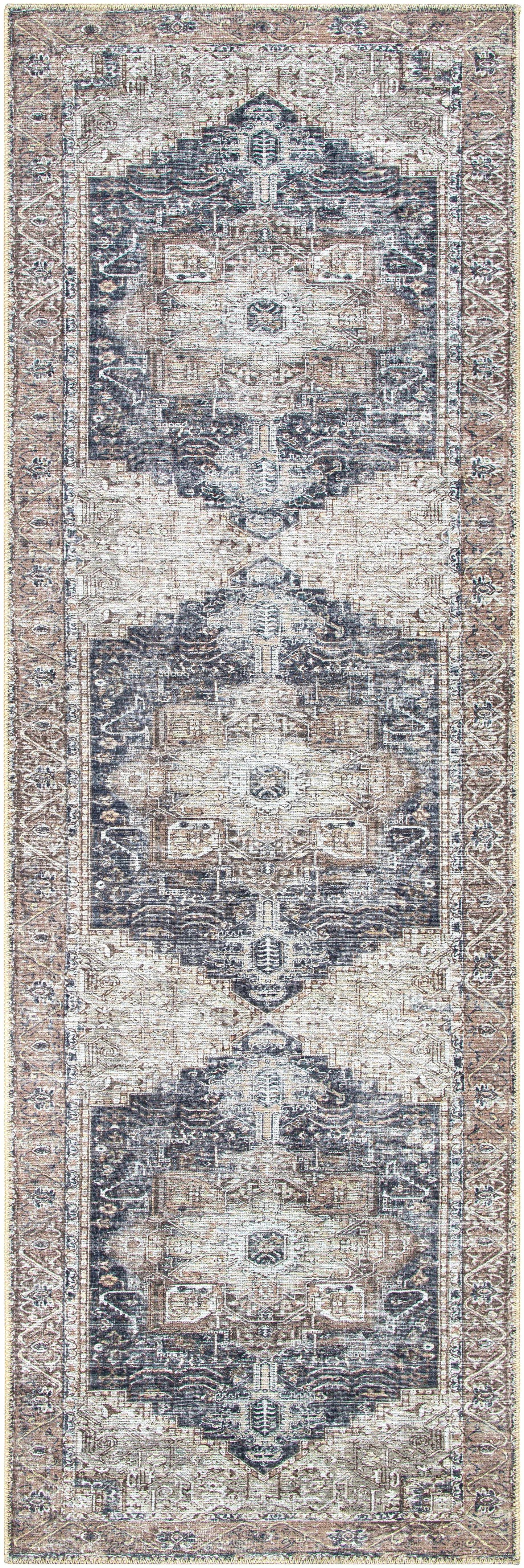Beige Washable Area Rug - Limited Edition Stylish Home Décor