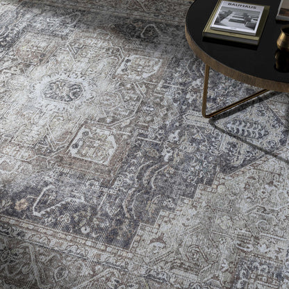 Beige Washable Area Rug - Limited Edition Stylish Home Décor