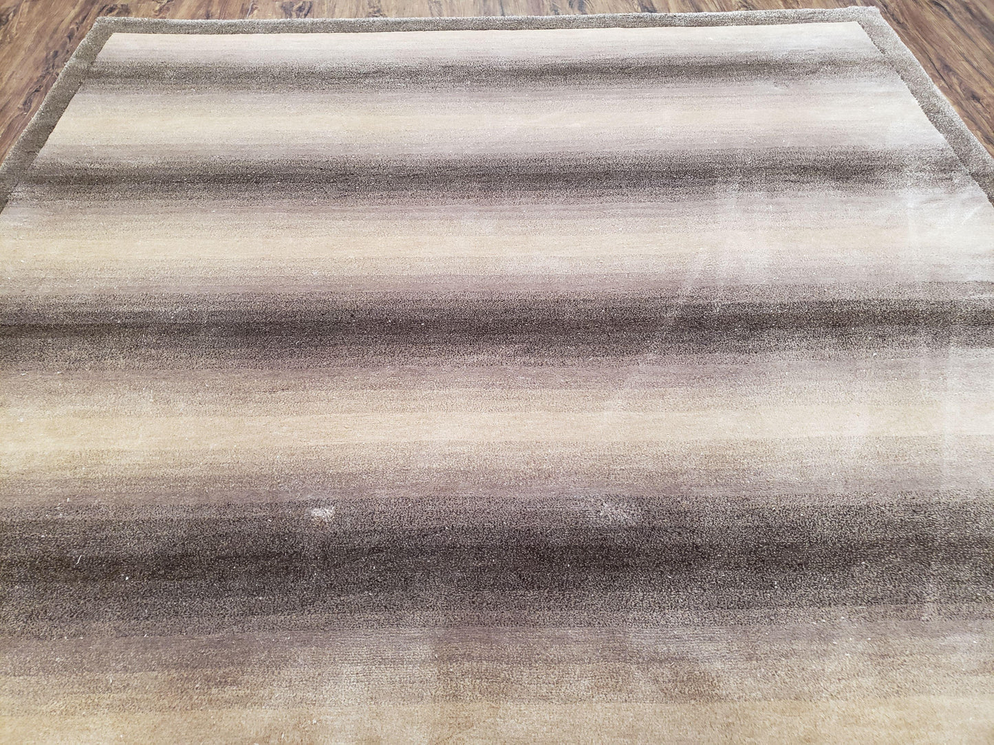 Safavieh Tibetan Handmade Wool Rug 6x9 Oriental Carpet Brown And Beige