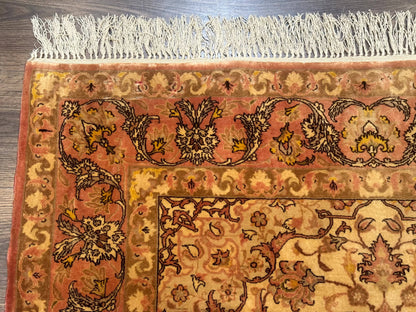 Persian Isfahan Rug 3x5 Fine 550 KPSI Kork Wool on Silk