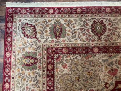 Karastan Rug 8.8 x 12, Antique Legends Royal Tabriz, Wool Pile, Vintage, Rare