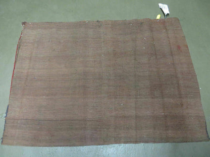 Antique Bokhara Turkoman Soumak Wool Rug 45x32 Handmade Yomud Chuval