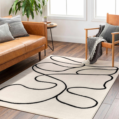 Boho Area Rug - Eilir Modern Low Profile Design for Stylish Interiors