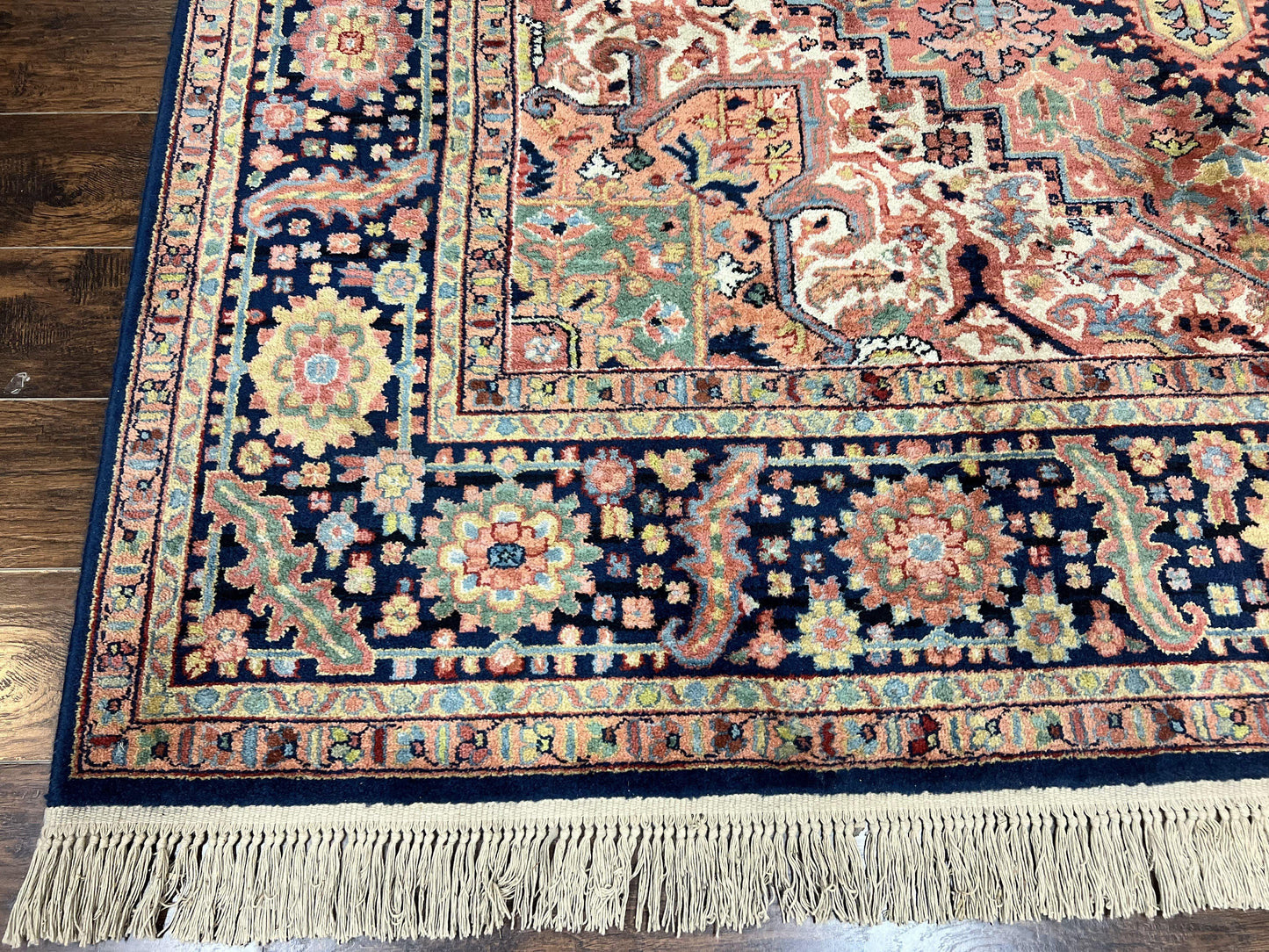 Karastan Rug 8.8 x 12, Karastan Heriz #726, Wool Pile Karastan Area Rug, Rare Hard to Find, Original 700 Series