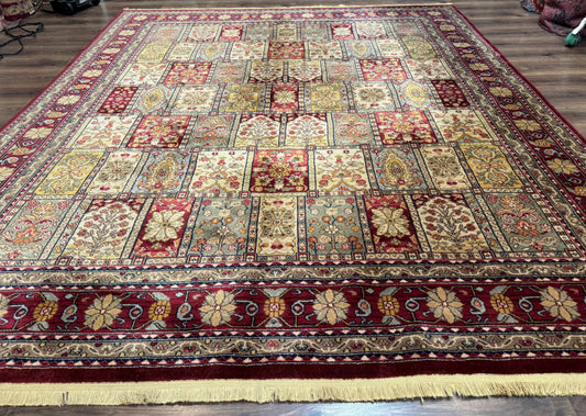 Karastan Bakhtiyari Rug Antique Legends Wool Carpet Multicolor Panel 8.8 x 10