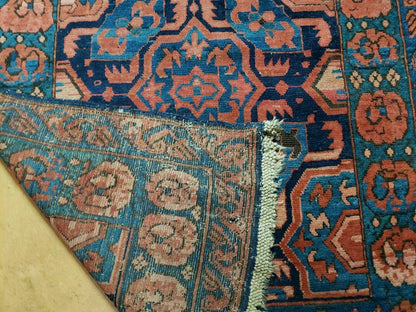 Caucasian Seychor Rug Handmade Wool Carpet Vintage Antique 1900 Organic Dye