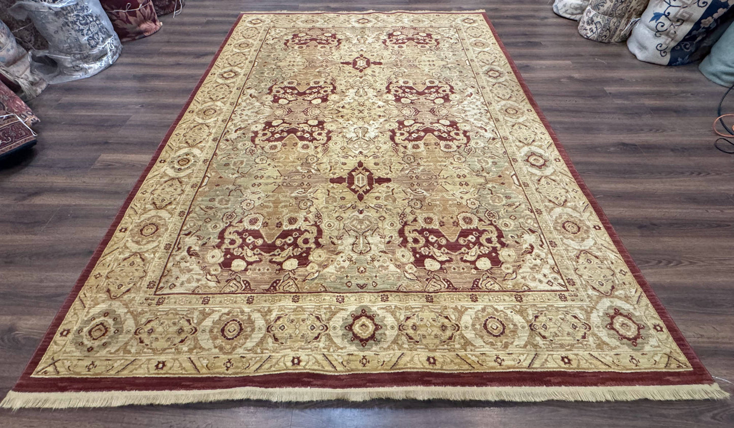 Traditional Rug 8x11 Power Loomed Nylon Area Rug Design Martha Stewart Signature Collection
