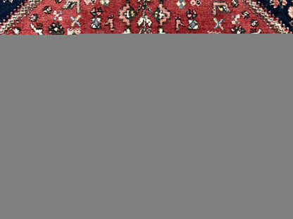 Persian Tribal Rug Hand Knotted Wool Vintage Oriental Carpet 3.6 By 5 Feet