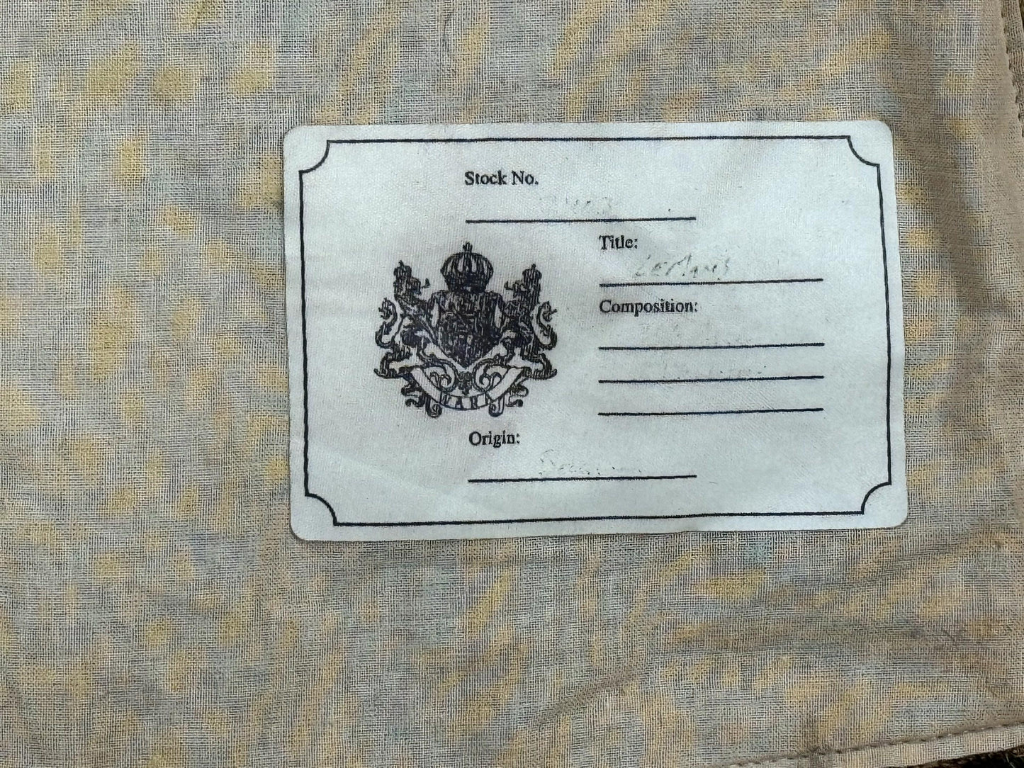 Vintage European Tapestry 5.5 x 8, The Royal Hunt