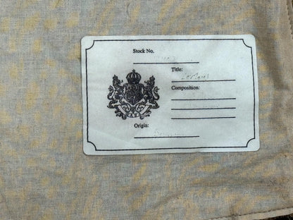 Vintage European Tapestry 5.5 x 8, The Royal Hunt