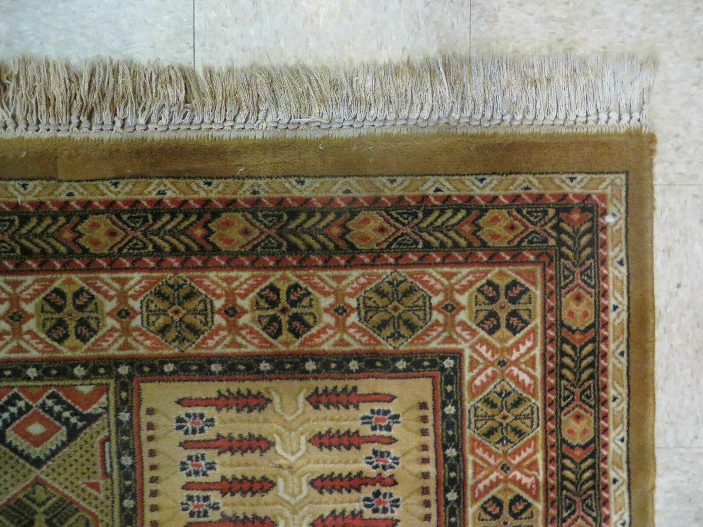 Couristan Rug 10x14, Large Belgium Power Loomed Wool Carpet 10 x 14 ft, Brown Tan Cream Oriental Rug, Living Room Rug, Large Area Rug