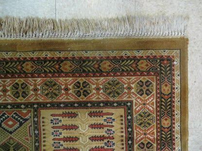 Couristan Rug 10x14, Large Belgium Power Loomed Wool Carpet 10 x 14 ft, Brown Tan Cream Oriental Rug, Living Room Rug, Large Area Rug